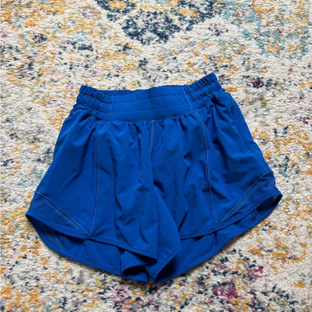 lululemon athletica Vibrant Blue Athletic Shorts